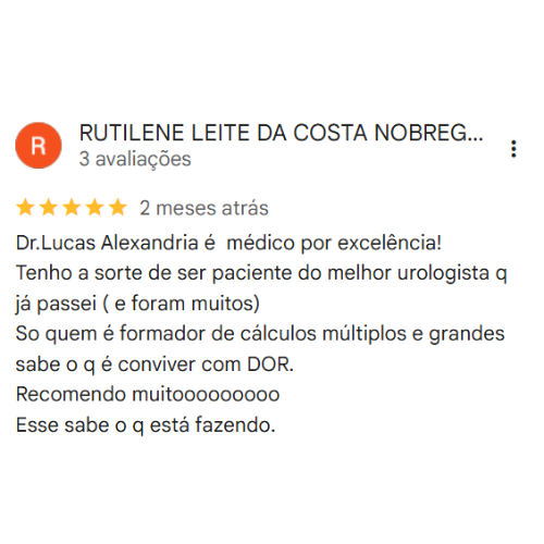 Depoimento Google Dr. Lucas Alexandria