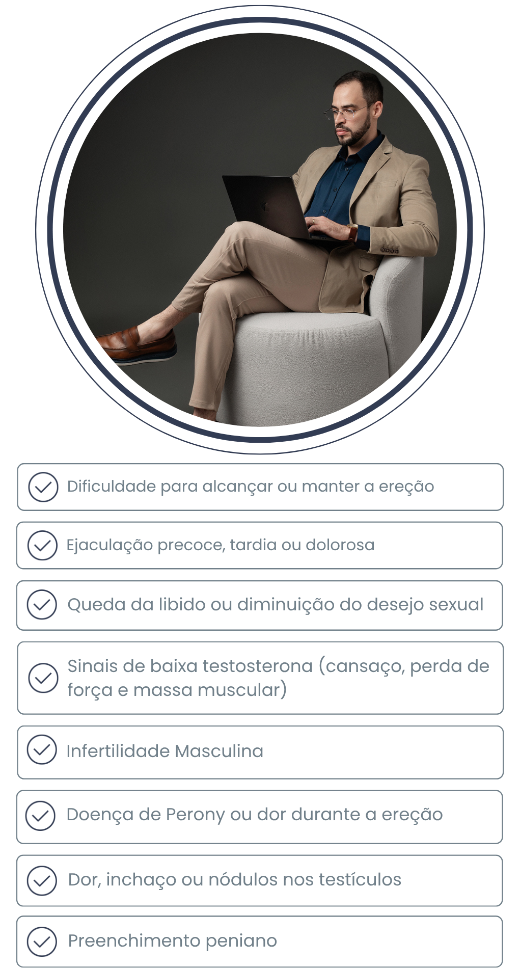 Sintomas para procurar um urologista em mobile